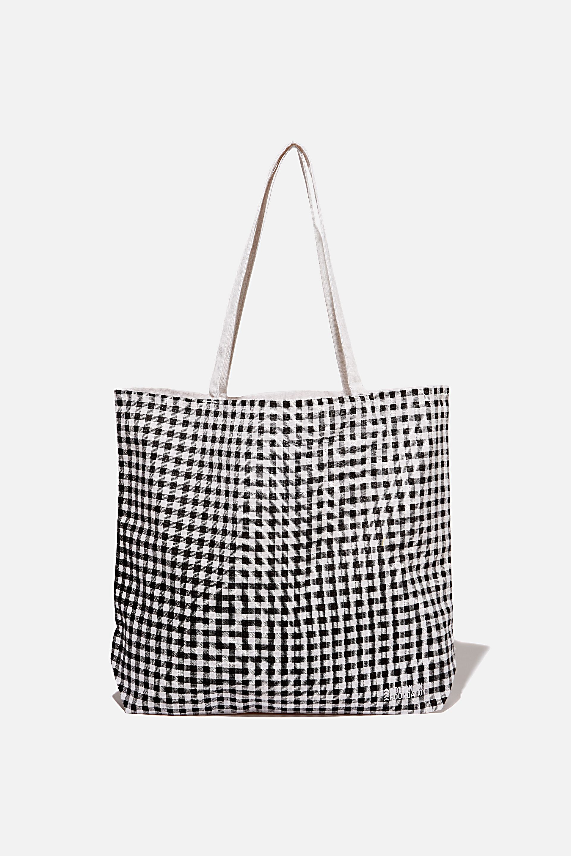 Typo tote bag clearance