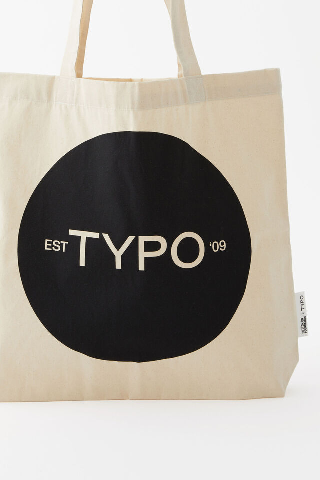Foundation Typo Tote, TYPO CIRCLE