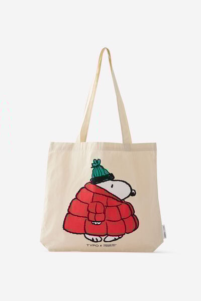 Foundation Typo Tote, LCN SNOOPY