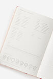 2026 A5 Weekly Hard Metro Diary, Ditsy Pansy Pink Clay - alternate image 4