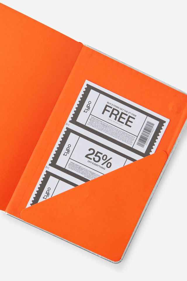 2027 A5 Weekly On Schedule Diary, CHROME LAVA RED