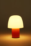 Touch Mushroom Desk Lamp, TANGERINE - alternate image 2