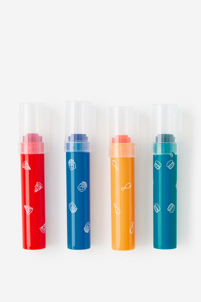 Jumbo Stamper 4Pk, FAST FOOD