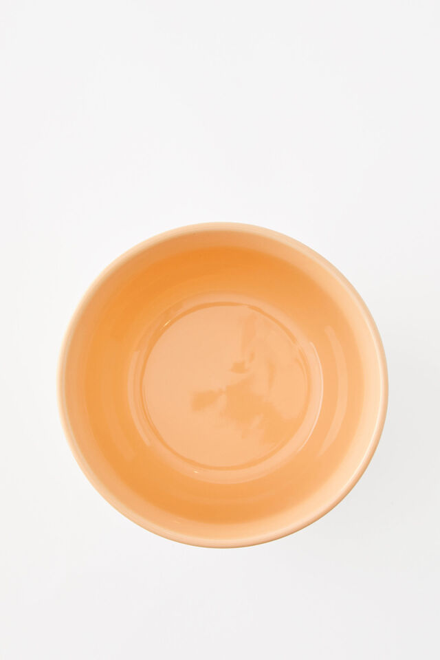 Drip Bowl, PEACH DRIP