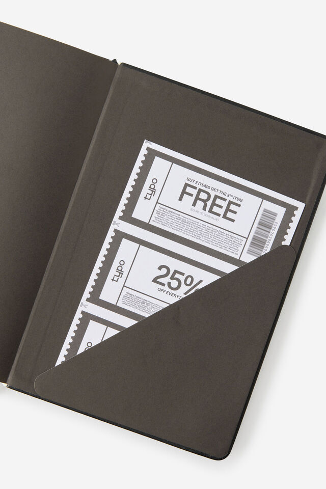 2027 A5 Weekly On Schedule Diary, BLACK