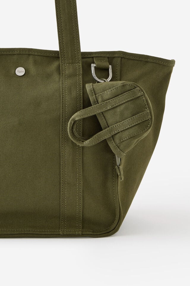 Flex Tote Pocket, OLIVE MOSS