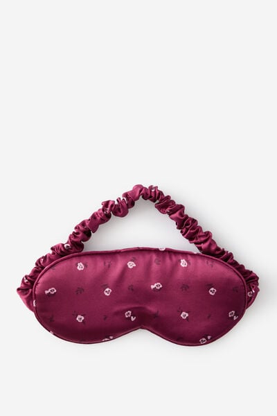 Lash Contoured Eye Mask, MICRO PANSY/CABERNET