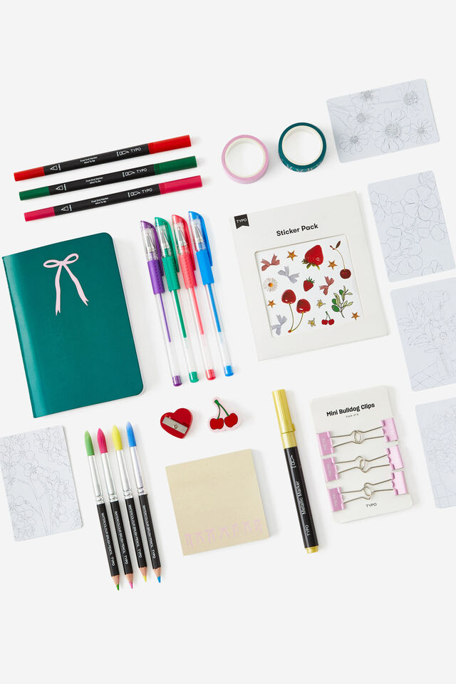 Stationery Advent Calendar, MISTLETOE