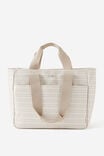 Perssonalised Pro Oversized Tote, TAN CHECK - alternate image 1