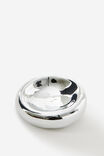 Bulbous Trinket Tray, CHROME - example image 1