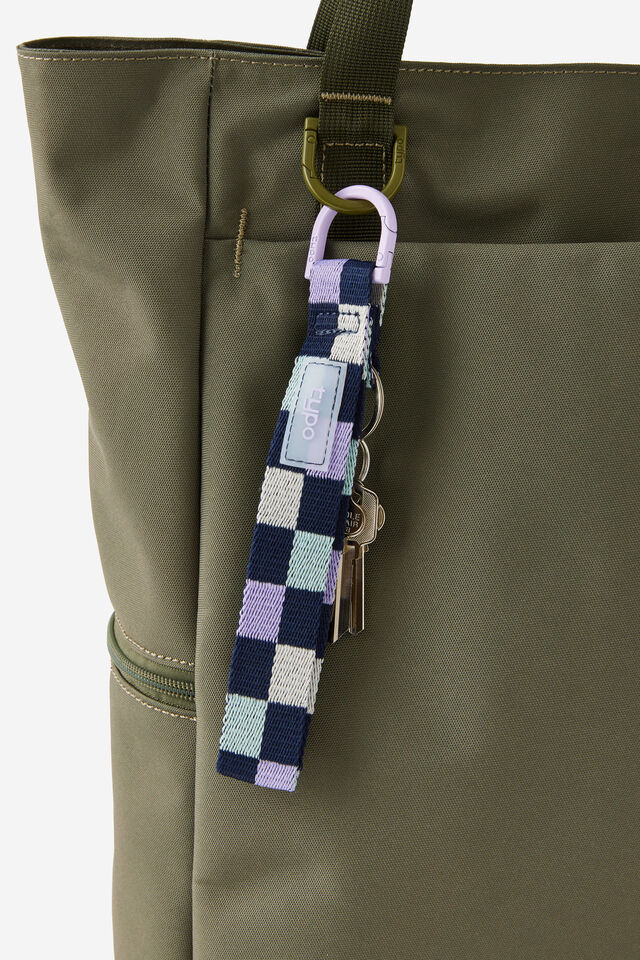Webbing Wristlet, DEEP SPACE COLOUR BLOCK