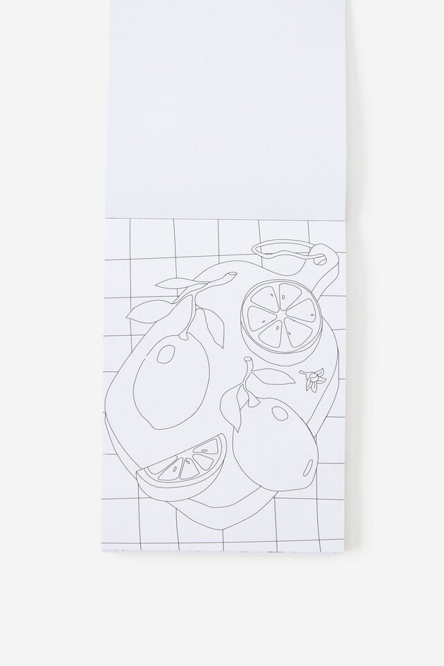 Mini Colouring Pad, BY THE MEDITTERANEAN
