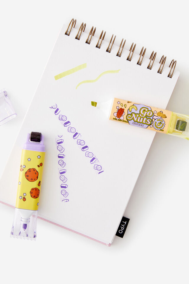 Roller Stamp Highlighter, NUT COOKIE BAR