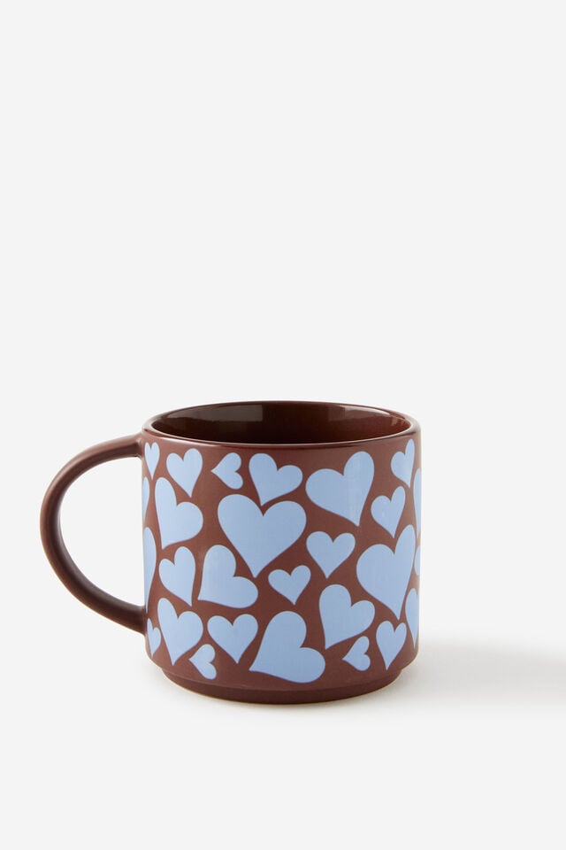 Everyday Mug, HEART YARDAGE