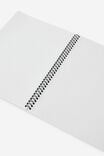 A4 Spiralbound Notebook, CATTITUDE - example image 3