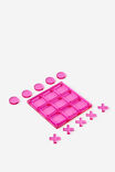 Acrylic Travel Tic Tac Toe, SUMMER CLUB / POSIE - example image 1
