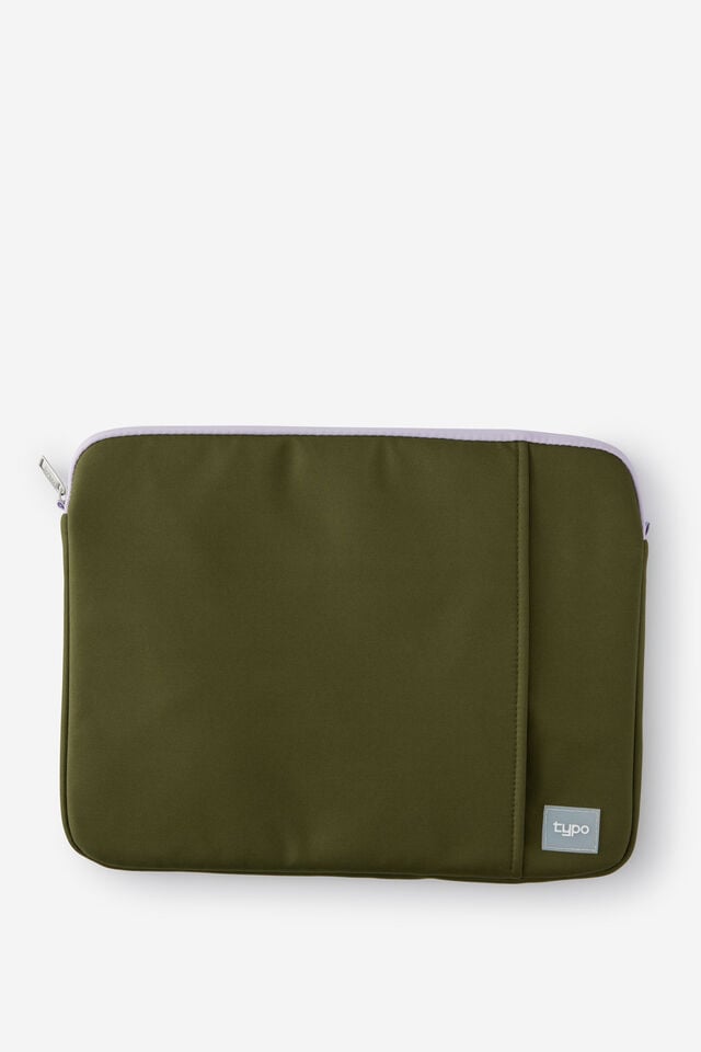 Mode 16 Inch Laptop Case, OLIVE