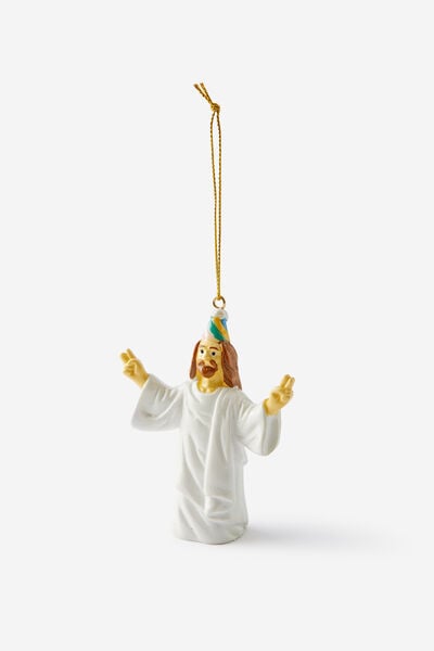 Resin Christmas Ornament, BIRTHDAY GUY!