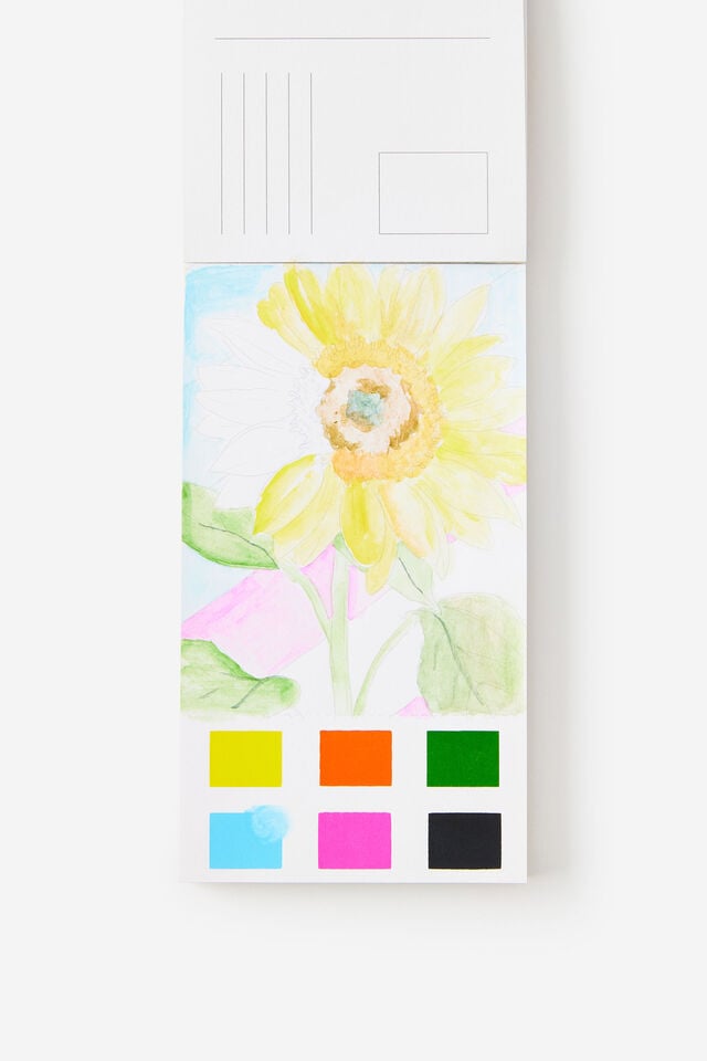 Watercolour Postcard Pad, IN BLOOM