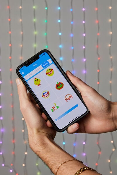 Smart Led Curtain Lights, MULTI