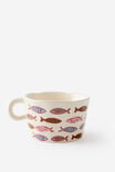 Novelty Shaped Mug, FISH YARDAGE - alternate image 2