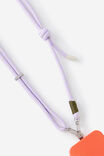 Lanyard Crossbody Strap, ORCHID - example image 2
