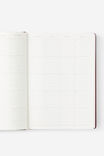 Personalised 2026 B5 Daily Hard Metro Diary, Cabernet - alternate image 2