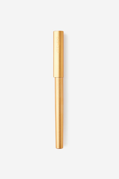 Linea Rollerball Capped Pen, GOLD