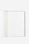 Personalised Metro B5 Hard Lined Notebook, Midnight Ink - alternate image 2