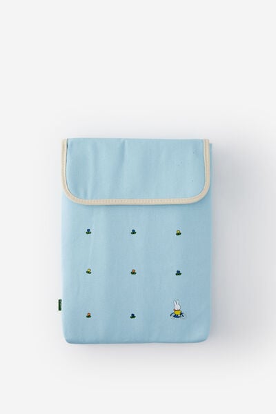 Collector Mode 14 Inch Laptop Sleeve, LCN MIF MIFFY FLOWER FIELD PURE POND
