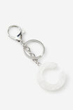 Alpha Keyrings, C / MOTHER OF PEARL - example image 1