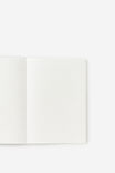 A5 Soft Lined Notetaker Notebook, BLUE SKIES SPLICE - example image 2