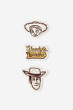 Collector Iron On Patches 3Pk, LCN DIS TOY STORY WOODYS ROUNDUP - example image 2