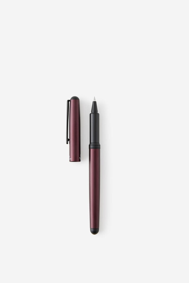 0.5Mm Rollerball Pen, BURGUNDY