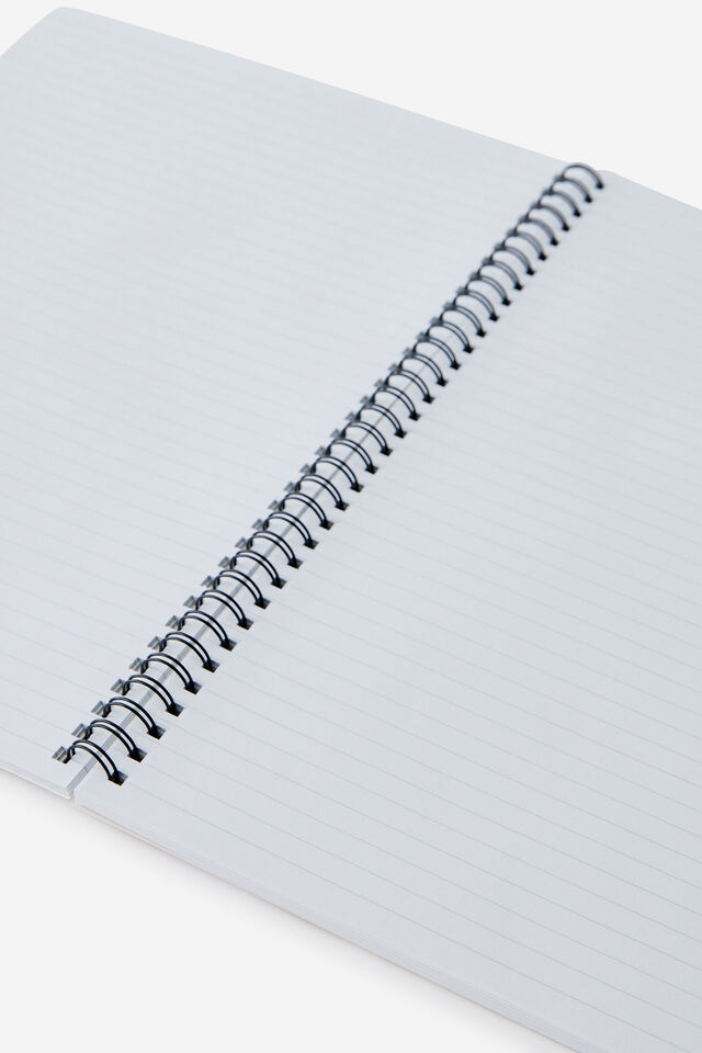 A4 Spiral Notebook, CABERNET