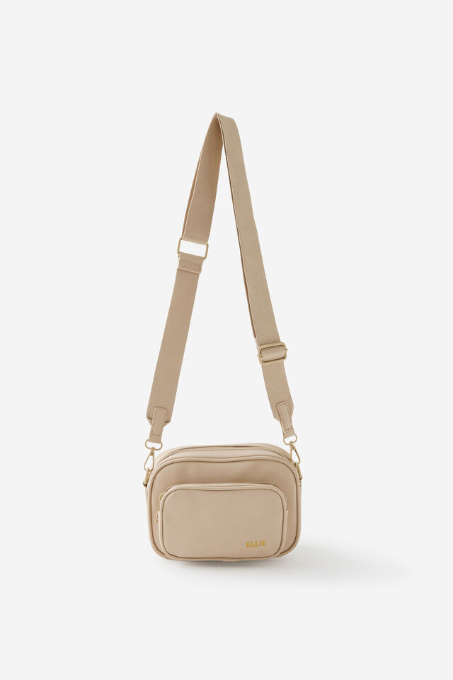 Personalised Pro Camera Crossbody, CHAI LATTE