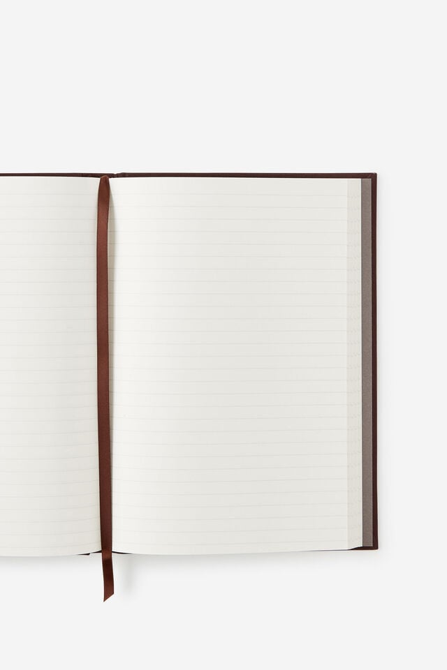 A5 Clothbound Journal, ESPRESSO