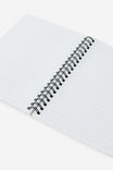 B6 Spiralbound Notebook, TELEPHONE GRID - example image 3