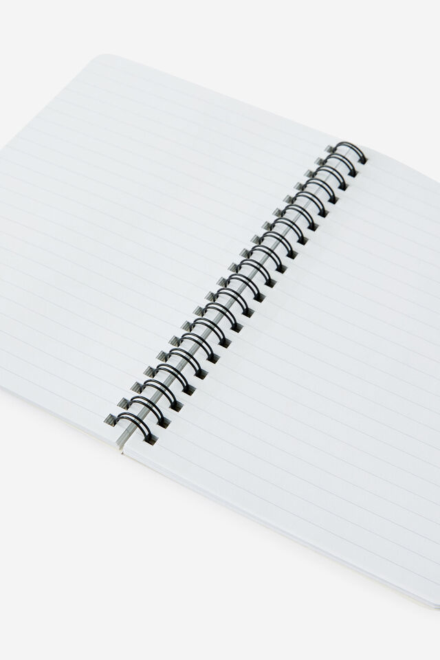 B6 Spiralbound Notebook, TELEPHONE GRID
