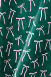 GREEN & PINK BOWS