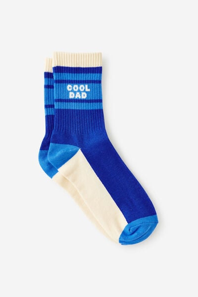 Mid Crew Relative Energy Socks, COOL DAD