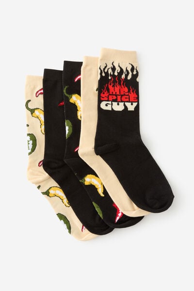 Box Of Socks, SPICEY (M/L)