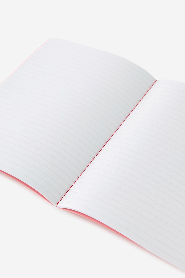 A5 Stitch Notebook, STRAWBERRY MILK