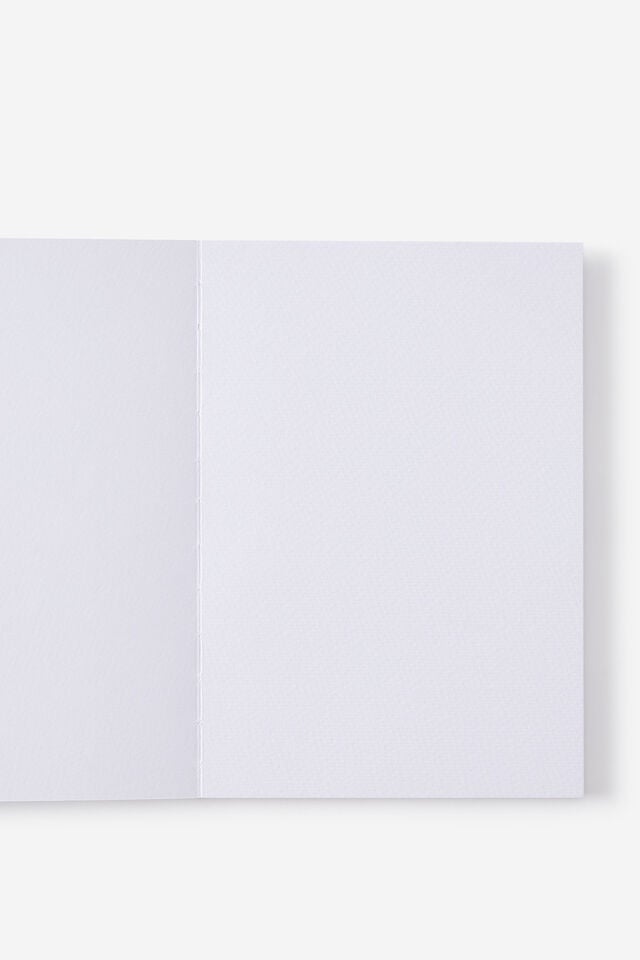 A5 Stitch Bound Watercolour Book, AZURE