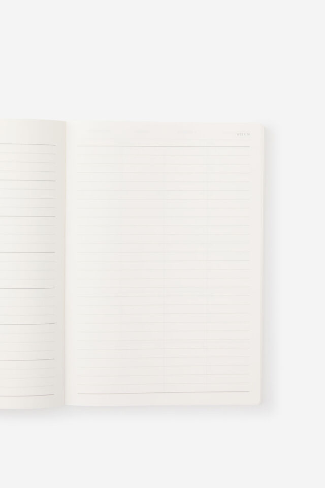2026 B5 Weekly Soft Metro Diary, Little Treats Bay Leaf