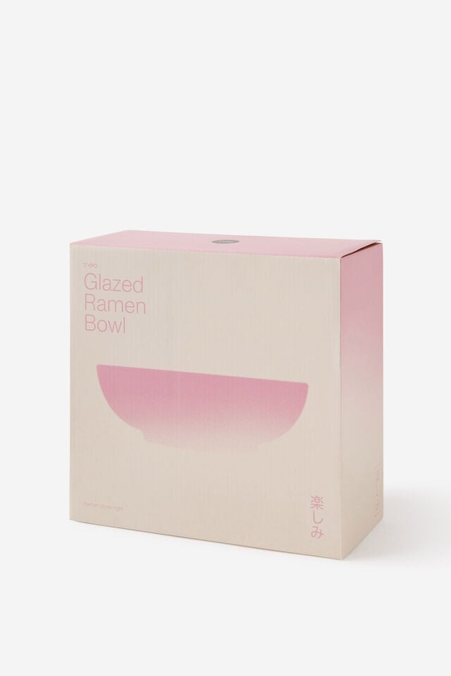 Ramen Bowl, STRAWBERRY MILK CHERRY BLOSSOM