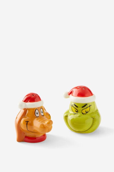 Novelty Christmas Shakers, LCN DRS GRINCH & MAX