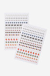 Lcn Nail Sticker Sheet, TRINKETS - alternate image 1