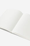 A5 Soft Lined Notetaker Notebook, BLUE SKIES SPLICE - example image 3
