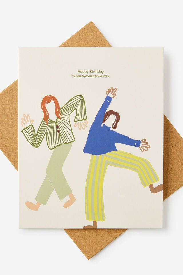 Nice Birthday Card 2.0, MY FAVOURITE WEIRIDO